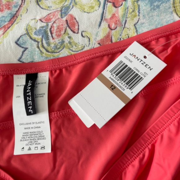 Jantzen and Kona Sol Swimsuit Bundle One Piece with Swim skirt  Large - Picture 5 of 10